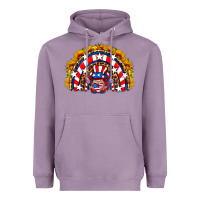 Lavender usa gnome sunflower rainbow Heavyweight Hoodie - HRA Design Shop