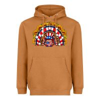 Meerkat usa gnome sunflower rainbow Heavyweight Hoodie - HRA Design Shop