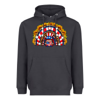 Smoke usa gnome sunflower rainbow Heavyweight Hoodie - HRA Design Shop