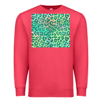Cardinal green leopard glitter Premium Sweatshirt - JahusDesignShop