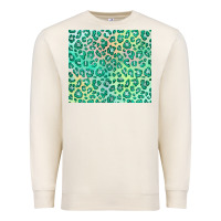 Sandshell green leopard glitter Premium Sweatshirt - JahusDesignShop
