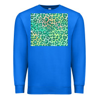 True Royal green leopard glitter Premium Sweatshirt - JahusDesignShop