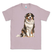 Lilac Australian shepherd Classic Tee - RanaPortraitStore