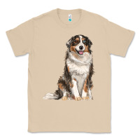 Mushroom Australian shepherd Classic Tee - RanaPortraitStore