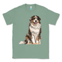 Sage Australian shepherd Classic Tee - RanaPortraitStore