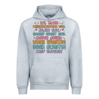 Heather Grey let them Urban Hoodie - MaliasSmallBusiness