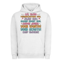 Pigment Lunar Rock let them Urban Hoodie - MaliasSmallBusiness