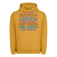 Pigment Peanut Butter let them Urban Hoodie - MaliasSmallBusiness