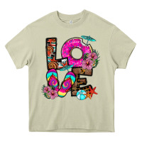 Mossy Love Summer Heavy Core Tee - CowhideDigitalArt
