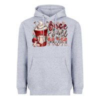 Heather Grey baseball mom coffee Heavyweight Hoodie - RacoonDesign