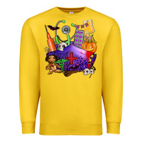 Lemon zombie nurse   halloween Premium Sweatshirt - AdoDesignShop