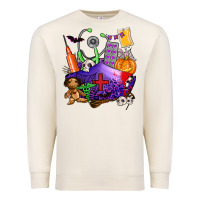Sandshell zombie nurse   halloween Premium Sweatshirt - AdoDesignShop