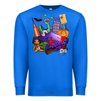 True Royal zombie nurse   halloween Premium Sweatshirt - AdoDesignShop