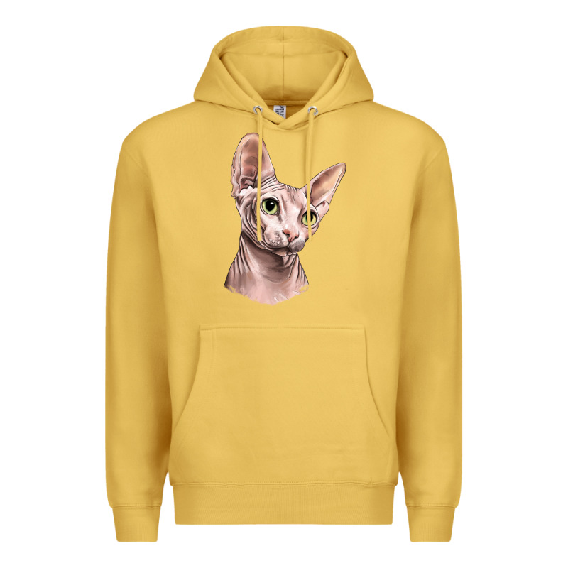 Sphynx Cat Premium Hoodie by LillyAllenDesigns | Teevron