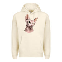 Tofu Sphynx Cat Premium Hoodie - LillyAllenDesigns