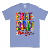 Colony Blue free dad hugs Classic Tee - texasbilliewilder