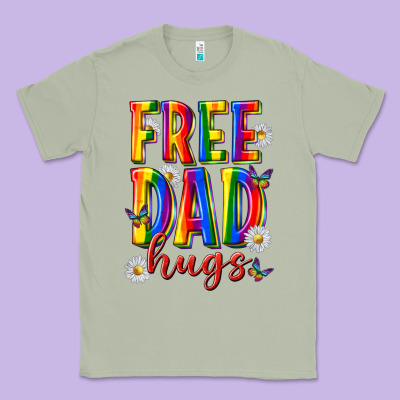 Classic Tee free dad hugs
