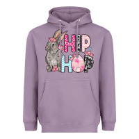 Lavender Easter Day Hip hop bunny Heavyweight Hoodie - OliviaCreatesArt
