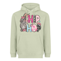 Matcha Easter Day Hip hop bunny Heavyweight Hoodie - OliviaCreatesArt
