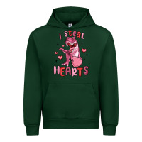 Forest Green i steal hearts Urban Hoodie - MaliasSmallBusiness