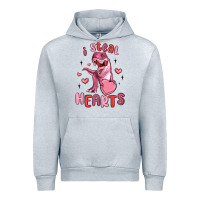 Heather Grey i steal hearts Urban Hoodie - MaliasSmallBusiness