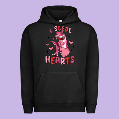 I Steal Hearts Urban Hoodie Designed By Maliassmallbusiness