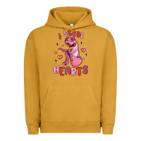 Pigment Peanut Butter i steal hearts Urban Hoodie - MaliasSmallBusiness