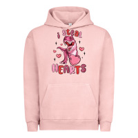 Pigment Salmon i steal hearts Urban Hoodie - MaliasSmallBusiness