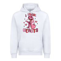 White i steal hearts Urban Hoodie - MaliasSmallBusiness