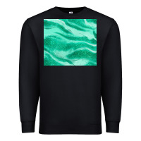 Black green glitter Premium Sweatshirt - JahusDesignShop