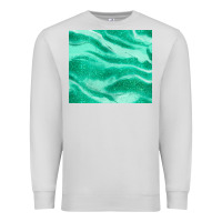 Dove Grey green glitter Premium Sweatshirt - JahusDesignShop