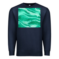 Navy green glitter Premium Sweatshirt - JahusDesignShop