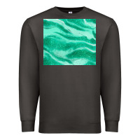 Smoke green glitter Premium Sweatshirt - JahusDesignShop