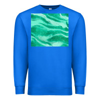 True Royal green glitter Premium Sweatshirt - JahusDesignShop