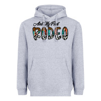 Heather Grey ain't my firstpsd Heavyweight Hoodie - CowhideDigitalArt