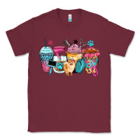Burgundy pet groomer coffee cups Classic Tee - Zillion Design Studio