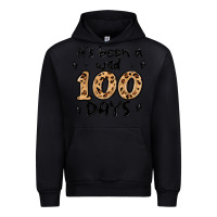 Black its been a wild 100 days Urban Hoodie - MaliasSmallBusiness