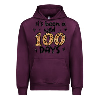 Mauve Wine its been a wild 100 days Urban Hoodie - MaliasSmallBusiness