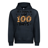 Navy its been a wild 100 days Urban Hoodie - MaliasSmallBusiness