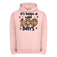 Pigment Salmon its been a wild 100 days Urban Hoodie - MaliasSmallBusiness