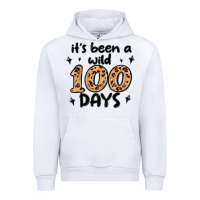White its been a wild 100 days Urban Hoodie - MaliasSmallBusiness