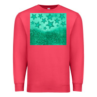 Cardinal green glitter star Premium Sweatshirt - JahusDesignShop