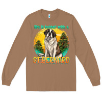 Toasted Coconut life is better with a st.bernard Long Sleeve Tee - texasbilliewilder