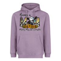 Lavender being a mom makes my life complate Heavyweight Hoodie - CowhideDigitalArt