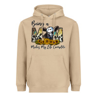 Mushroom being a mom makes my life complate Heavyweight Hoodie - CowhideDigitalArt