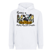 White being a mom makes my life complate Heavyweight Hoodie - CowhideDigitalArt