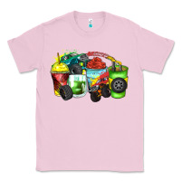 Bubblegum Pink monster truck coffee cups Classic Tee - Zillion Design Studio