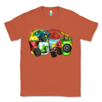 Copper monster truck coffee cups Classic Tee - Zillion Design Studio