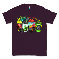 Plum monster truck coffee cups Classic Tee - Zillion Design Studio