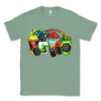 Sage monster truck coffee cups Classic Tee - Zillion Design Studio